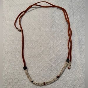 Noonday Leather Wrap Necklace